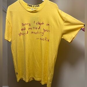 m/s/f/t yellow T-Shirt